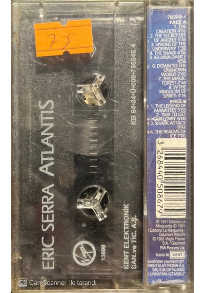 Plak Değildir Kaset Tir Eric Serra Atlantis Kaset