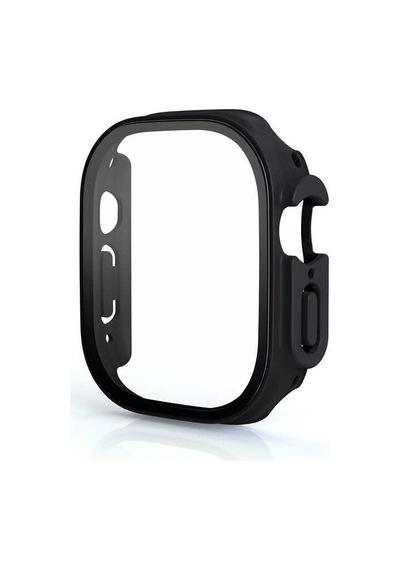 Watch Ultra 49mm Kasa Ve Ekran Koruyucu Zore Watch Gard 19-gümüş