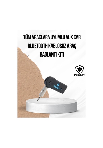 Vexor Araç İçi Bluetooth Aux Adaptörü Ve Telefon Görüşme Cihazı