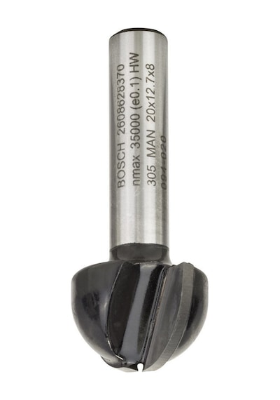 Bosch Standard W Yarımay Freze 8 20 46 10 Mm 2608628370