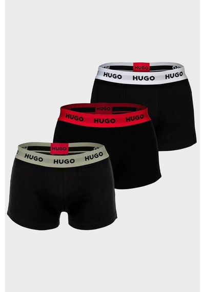 Hugo Erkek Boxer 50532611 977 Siyah Siyah
