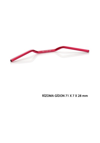Universal & Cf Moto 250 Nk 2023 - 2026 Uyumlu Rizoma Gidon Kırmızı 71 X 7 X 28 Mm