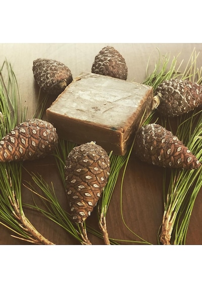 Ev Yapımı Çam Kozalağı Sabunu 100 G