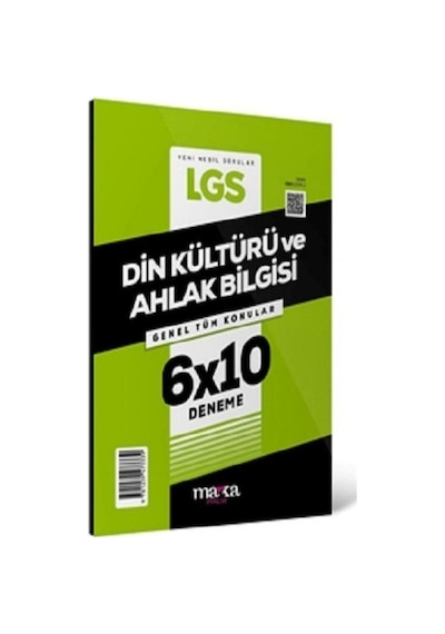 8. Sınıf LGS Din Kültürü ve Ahlak Bilgisi 6 x 10 Deneme- Marka Yayınları