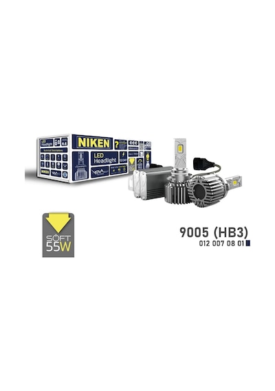 Niken Led Xenon Nova Soft Serisi 9005 Hb3 55w