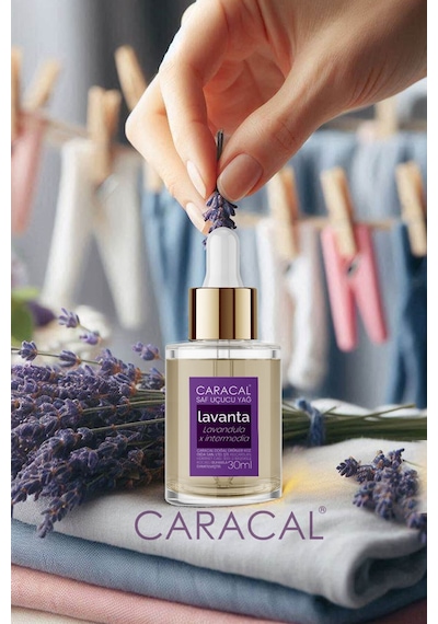 Caracal Saf Lavanta Uçucu Yağı Doğal Lavanta Yağı 30 ML