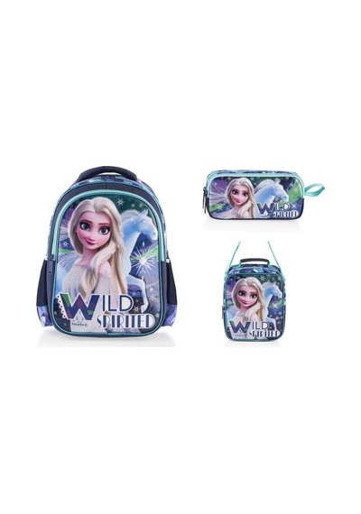 Frocx Ilkokul Çantası Loft Wild Spirited Ilkokul Sırt Çantası Seti Çok Renkli