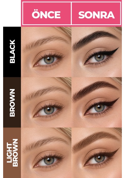 Duo Pen 2-in-1 Brow & Eyeliner Dark Brown 02 2 Ml