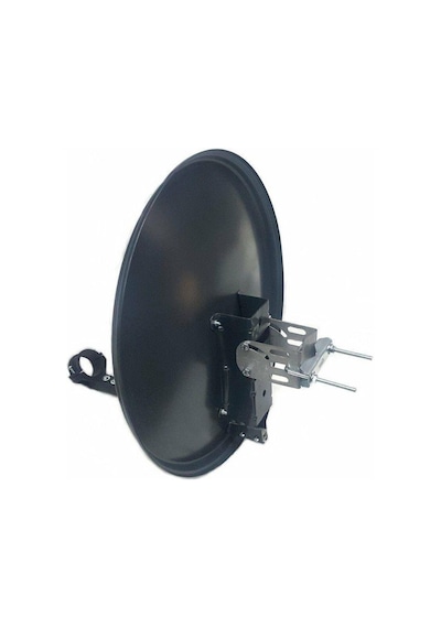 Antenci 40cm Karavan Çanak Anten Seti + Next Tekli Lnb + Electroon Dijital Uydu Bulucu