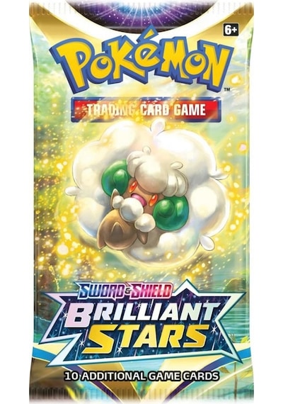 Pokemon Oyun Kartı Tcg Sword&shield Brilliant Stars Booster Pack - 2 Paket 20 Kart