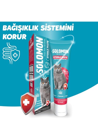 Tr Sterile Paste 100 Gr Kısırlaştırılmış Kediler İçin Tüy Yumağı Önleyici Vitamin Ve Mineralli Malt Macunu