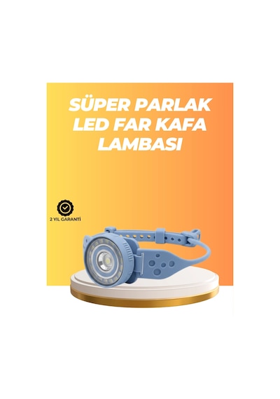 Suya Dayanıklı Led Kafa Lambası Outdoor Kullanım Renkli