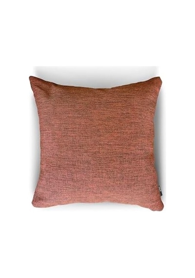 New York Reddish Dokulu Düz Dekoratif Kırlent/yastık Kılıfı 45x45 Cm,%100 Polyester Döşemelik Kumaş 50 x 22