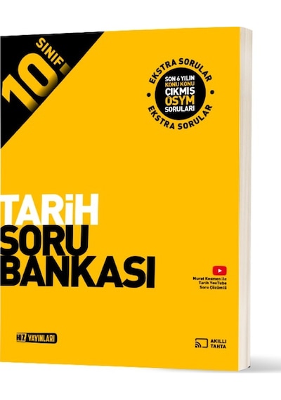 Hız 2026 10. Sınıf Tarih Soru Bankası Güncel Müfredat
