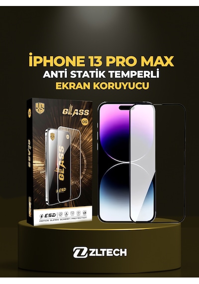 OG GLASS ESD Anti Statik Apple Uyumlu iPhone 13 Pro Max Ekran Koruyucu