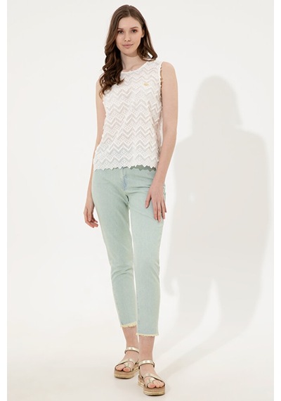 U.S. Polo Assn. Kadın Turkuaz Jean Pantolon 50246475-vr093 Çok Renkli U.S. Polo Assn. Kadın Turkuaz Jean Pantolon 50246475-vr093 Çok Renkli