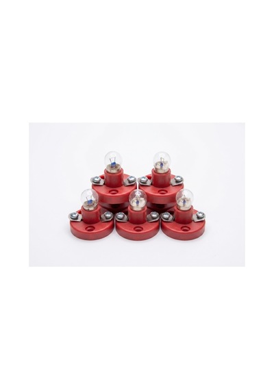 Mini Duy Ve Ampul 2,5v - Fen Deney Lamba Seti - Duy + Ampul - 5'li Paket