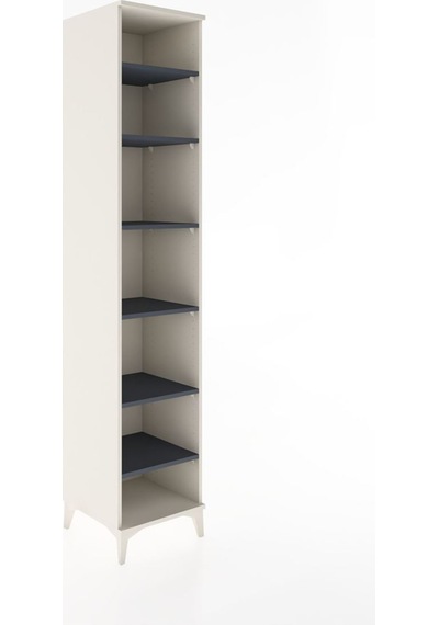 Hyperion Dolap 6 Raflı 44x44x221 Aytaşı-antrasit Aytaşı