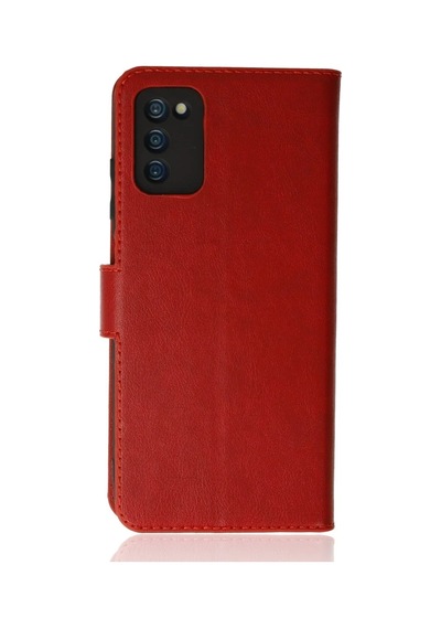 Zenviya21 Samsung Galaxy A03s Kılıf Trend S Plus Kapaklı Kılıf - Kırmızı Zenya785 renkli