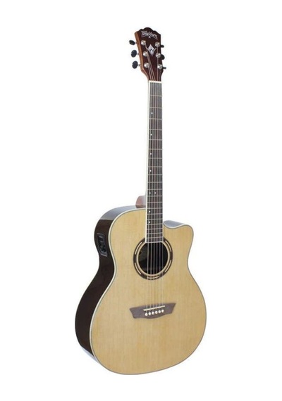 Washburn Ag70Ce Apprentice Elektro Akustik Gitar
