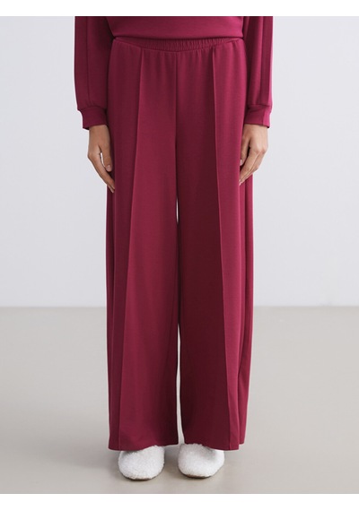 Lcw Dream Bordo Beli Lastikli Kadın Pijama Altı