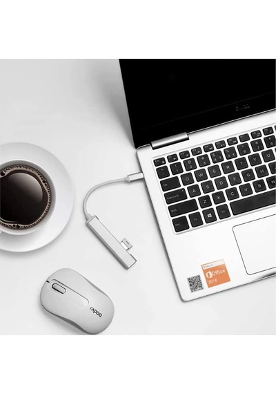 Hepu Type-c 3.1 To USB Hub 4 Port Metal Usb Çoğaltıcı Apple Uyumlu MacBook Uyu