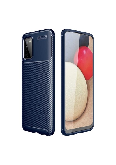 Samsung Uyumlu Galaxy A03S Kılıf Zore Negro Silikon Kapak-Siyah