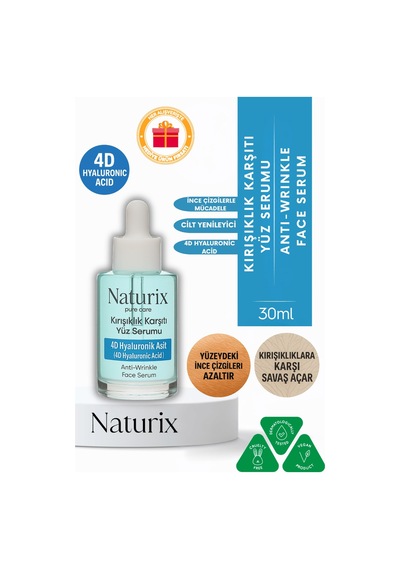 Yüz Serumu 4d Hyaluronic Acid Derin Nemlendirme & Cilt Yenileme 30 Ml
