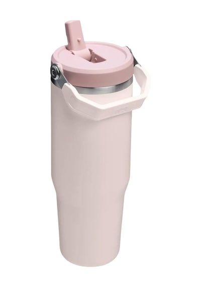 Stanley The Iceflow Flip Straw 2.0 Tumbler 0.89l / 30oz Rose Quartz Termos As1012043070 Turuncu