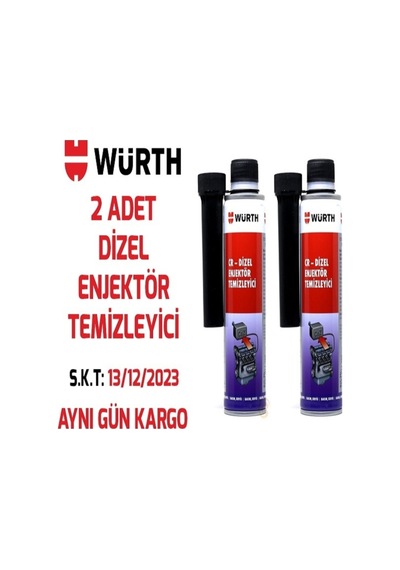 2 Adet Dizel Yakıt Sistemi Ve Enjektör Temizleyici 300 Ml 2 Adet