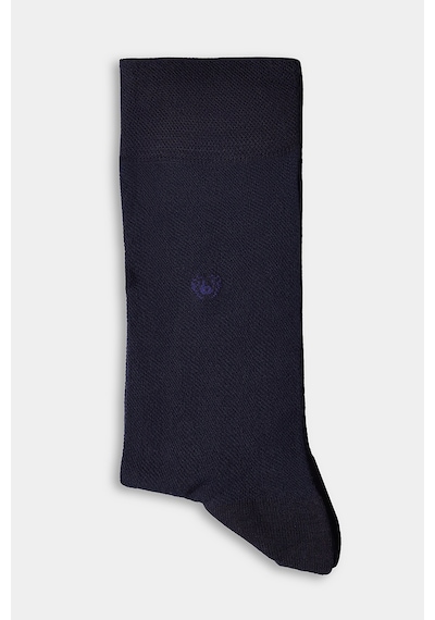 Bisse Lacivert Polyester Desenli Bambu Çorap Crbmb23y105 39-1