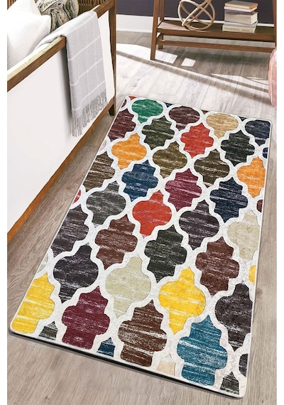Chilai Home Suncool Dekoratif Halı Djt Çok Renkli