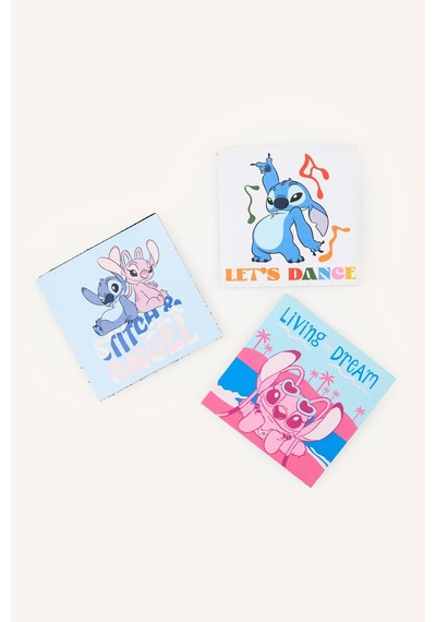 Defacto Disney Lilo & Stitch 3lü Lisanslı Şapka Sticker G1301a8nskr1 3