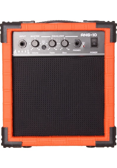 Angel ANG-10-OR Turuncu 10 Watt Elektro Gitar Amfisi