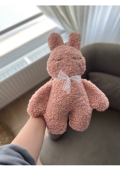 Teddy Mimi Tavşan Bebek/çocuk Uyku Arkadaşı Pembe