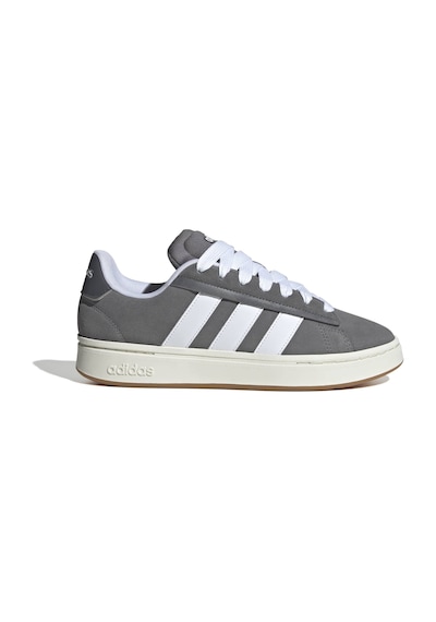 Grefou/ftwwht/owhıte Adidas Erkek Günlük Spor Ayakkabı Grand Court Alpha 00s Jr0542 Gri