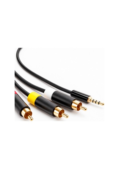 Xbox 360e Uyumlu Kompozit Av Kablo 3.5mm Jack To Rca Tv Görüntü Ve Ses Kablosu
