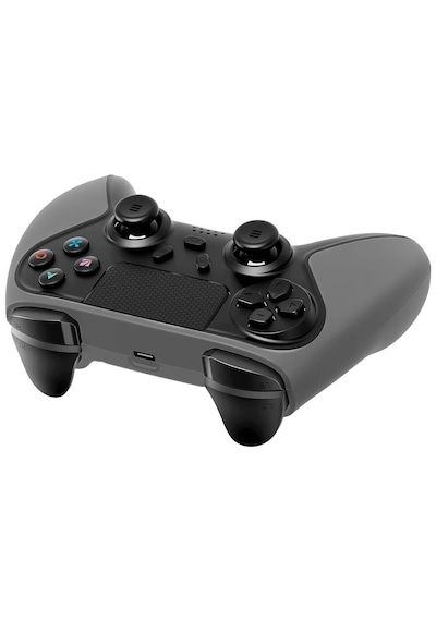 Rampage Tactic Bluetooth Çift Titreşimli Ps4 Gamepad Joypad Gri