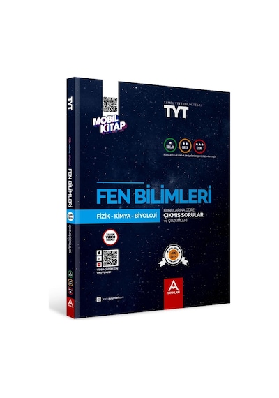 TYT Fen Bilimleri Konularına Ve Zorluk Seviyelerine Göre Çıkmış Sorular -  A Yayınları