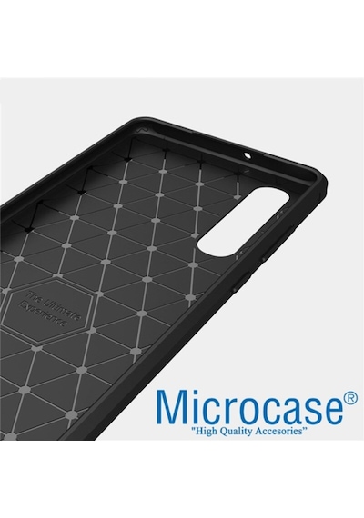Microcase Huawei P30 Brushed Silikon Kilif + Cam (Seçiniz) 344633375