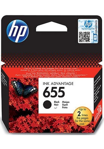 HP CZ109AE Black Mürekkep Kartuş (655)