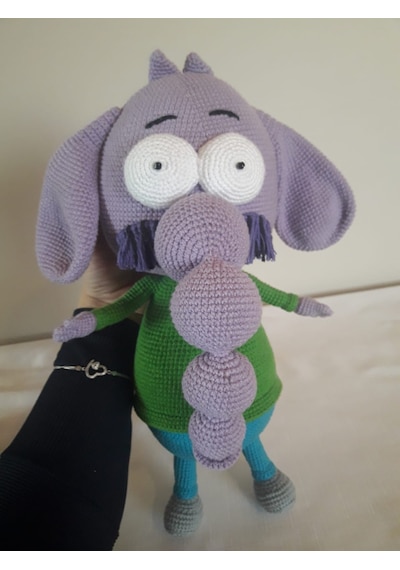 Amigurumi (Kral Şakir)Fil Necati Amigurumi (Kral Şakir)Fil Necati