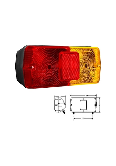 Arka Stop Lambası Sol 240-285