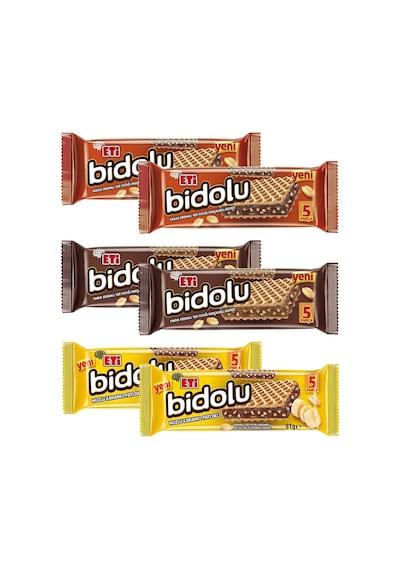 Eti Bidolu Gofret 81 Gr 6 Lı Karma Paket