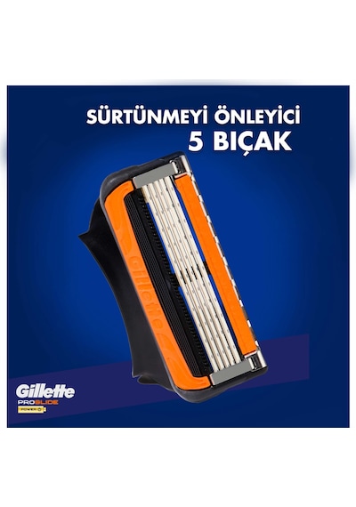 Gillette Fusion Proglide Power Yedek Başlık 8'li Gillette Fusion Proglide Power Yedek Başlık 8'li
