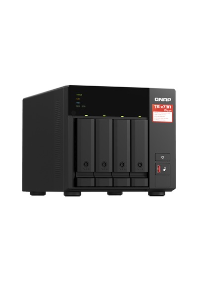 Qnap 4diskli Ryzen V1500b-8gb Ram-2-2.5gbe Nas Server Ts-473a