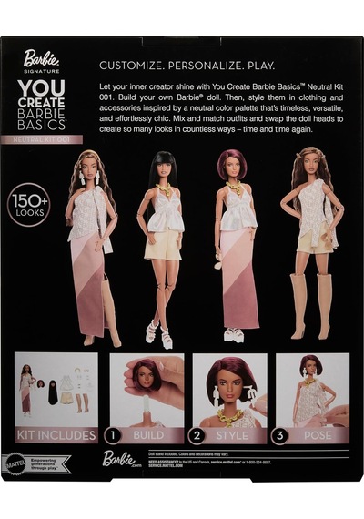 Barbie Özelleştirilebilir Moda Bebek, Evrensel Fit Giyim Ve Akses