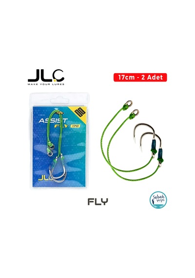 Jlc Tekli Hazır Assist İğne Fly 17cm 2 Adet
