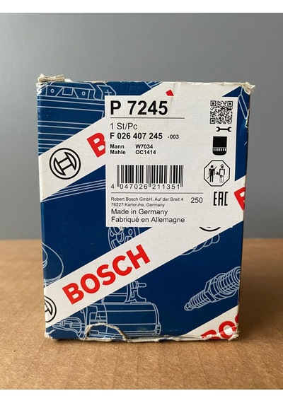 Bosch F026407245 Yağ Filtresi Jumper Tourneo Transit 2.2 Hdı 2.4 Tdcı Boxer Ducato Iıı Gk2q6714aa 2007929