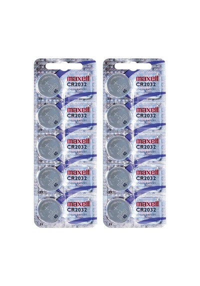 Cr2032 2032 Düğme Pil, Toplam 10 Adet